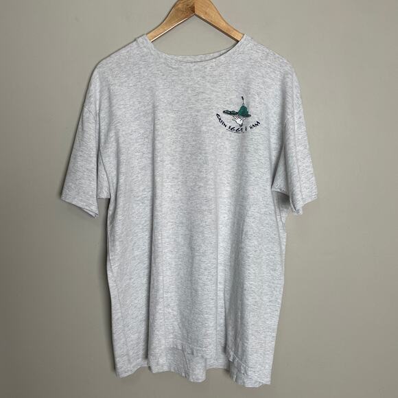 Vintage 1995 Dr. Seuss Green Eggs and Ham Graphic Tee Junior XL - Picture 2 of 7